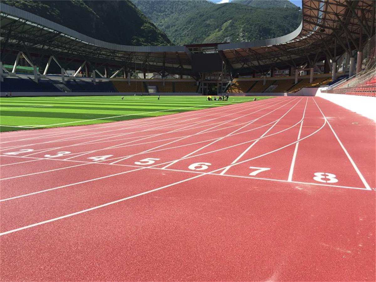 预制型橡胶跑道,田径比赛跑道,epdm橡胶跑道,橡胶地板 - 上海轩德装饰